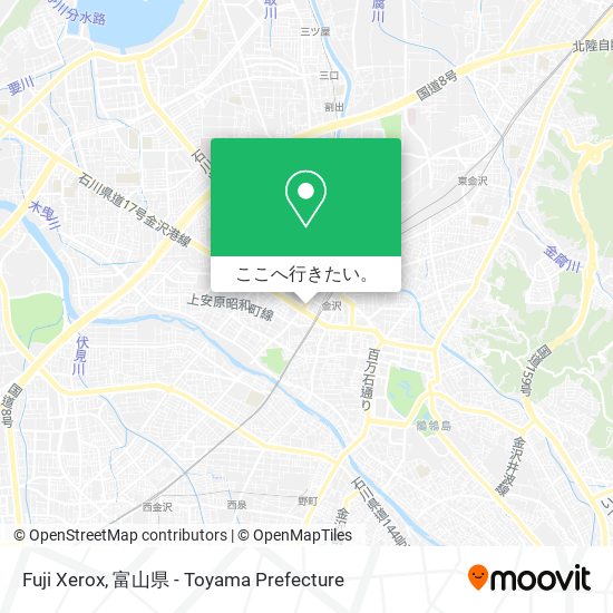 Fuji Xerox地図