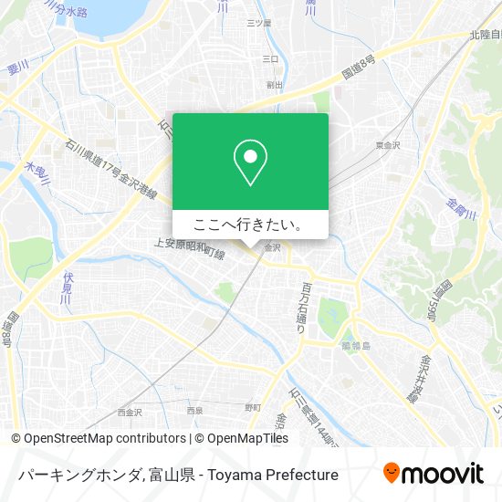 パーキングホンダ地図