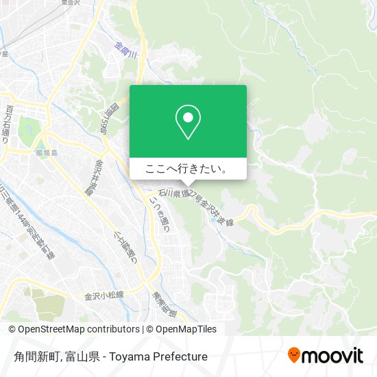 角間新町地図