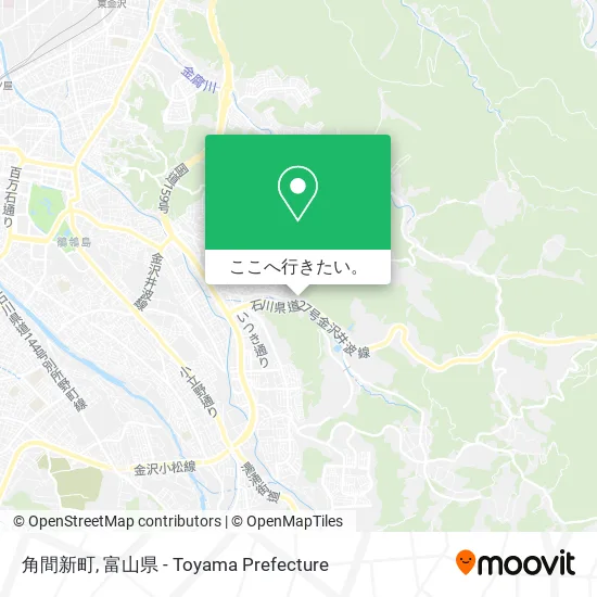 角間新町地図