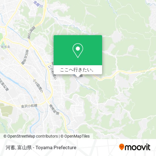 河蓄地図