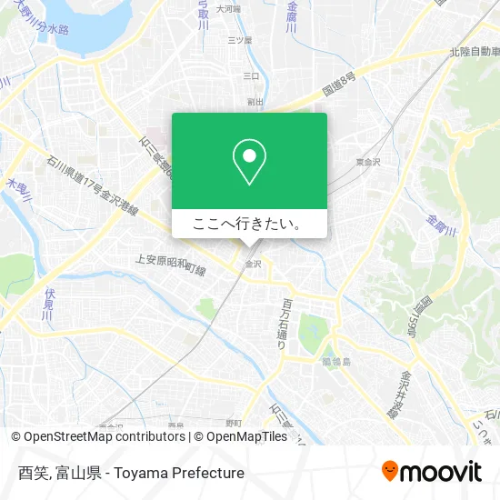 酉笑地図