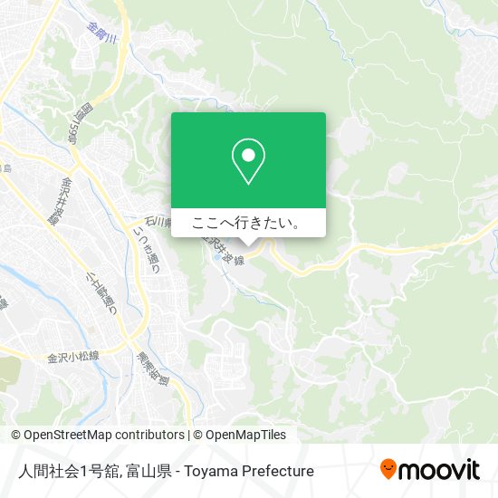 人間社会1号舘地図