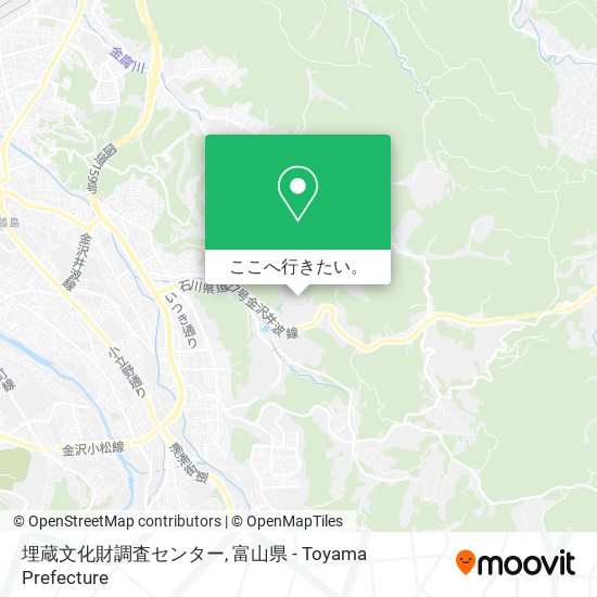 埋蔵文化財調査センター地図