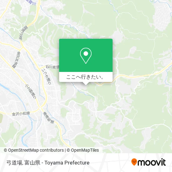 弓道場地図