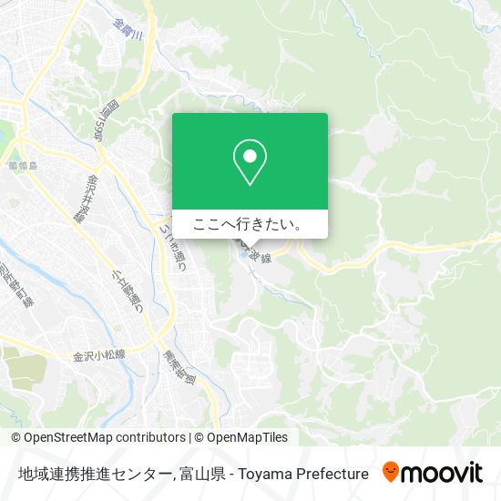 地域連携推進センター地図