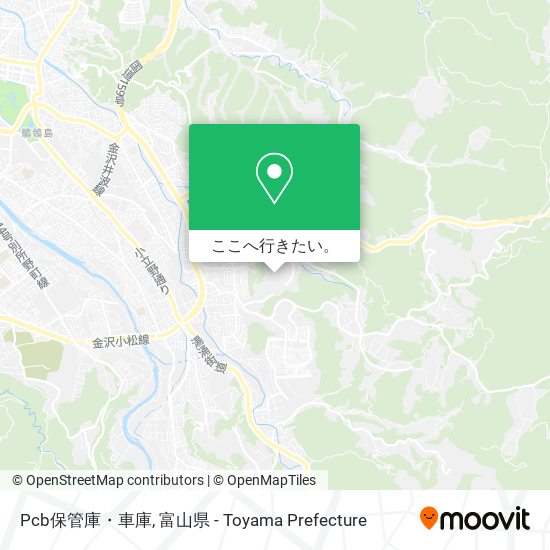 Pcb保管庫・車庫地図