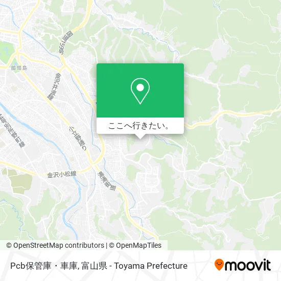 Pcb保管庫・車庫地図