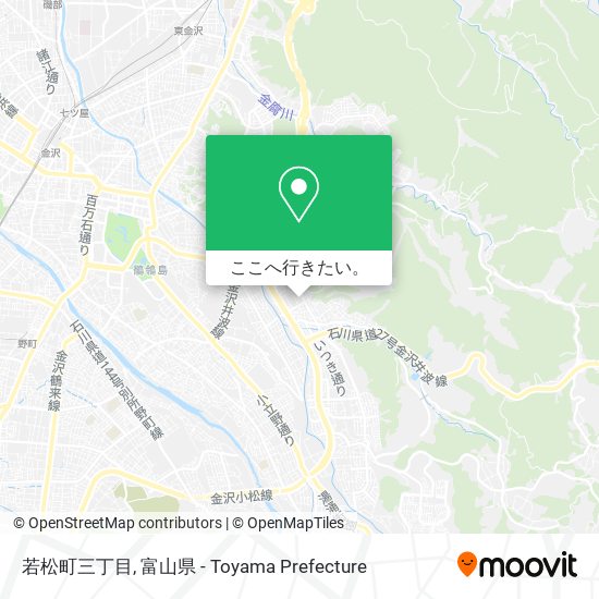 若松町三丁目地図