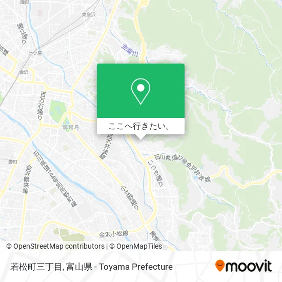 若松町三丁目地図