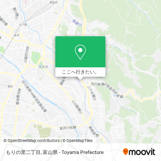 もりの里二丁目地図