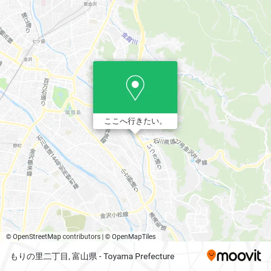 もりの里二丁目地図