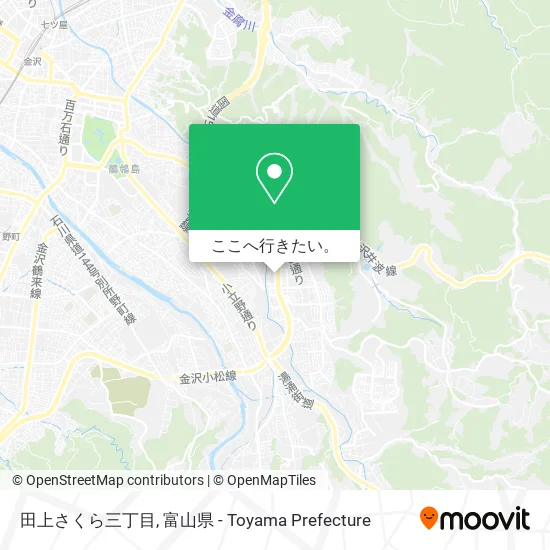 田上さくら三丁目地図