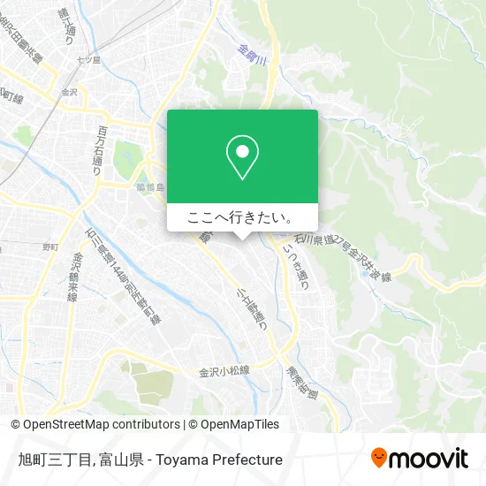 旭町三丁目地図