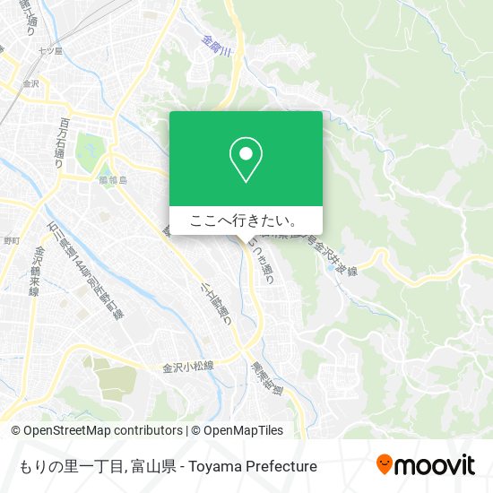 もりの里一丁目地図