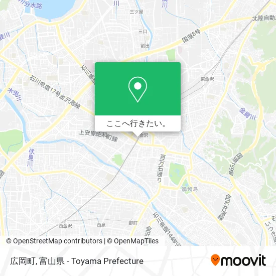 広岡町地図