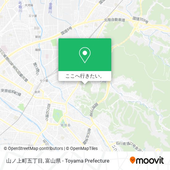 山ノ上町五丁目地図