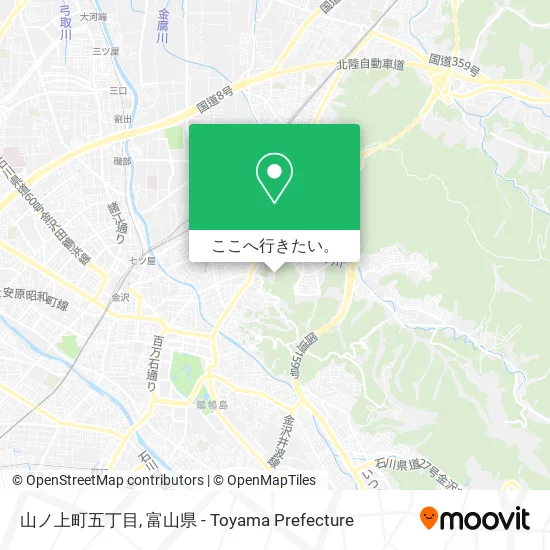 山ノ上町五丁目地図