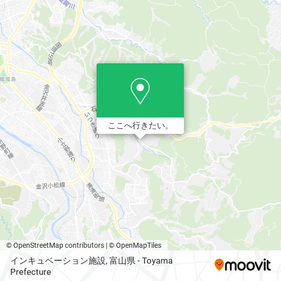 インキュベーション施設地図