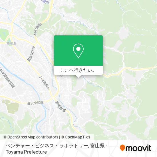 ベンチャー・ビジネス・ラボラトリー地図