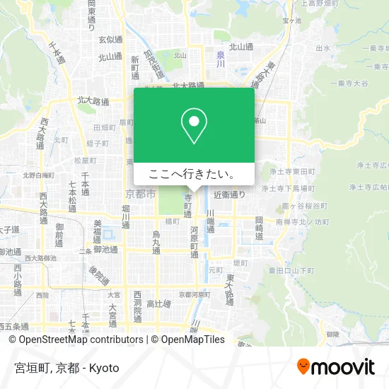 宮垣町地図