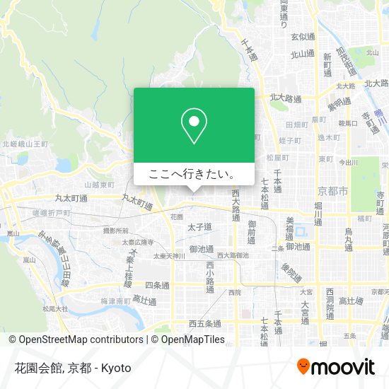 花園会館地図
