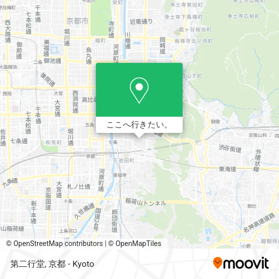 第二行堂地図