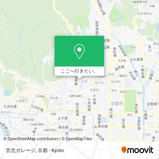 宮北ガレージ地図
