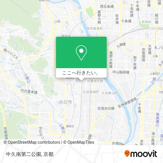 中久南第二公園地図