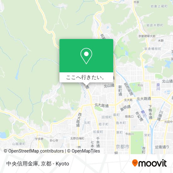 中央信用金庫地図