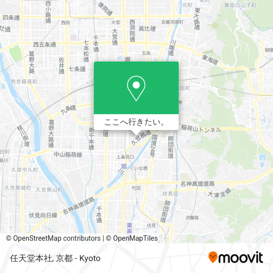 任天堂本社地図