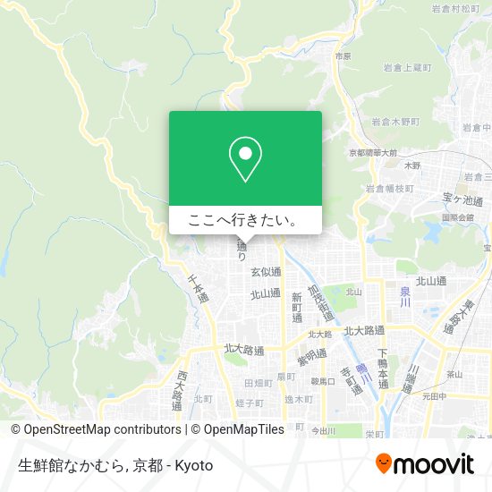 生鮮館なかむら地図
