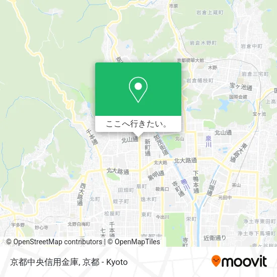 京都中央信用金庫地図