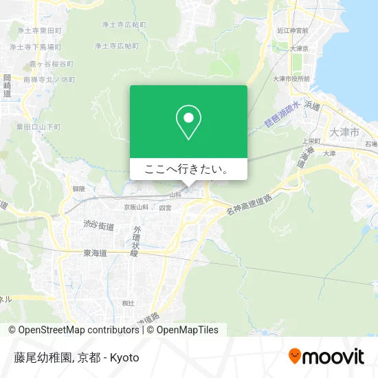 藤尾幼稚園地図