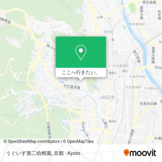 うぐいす第二幼稚園地図