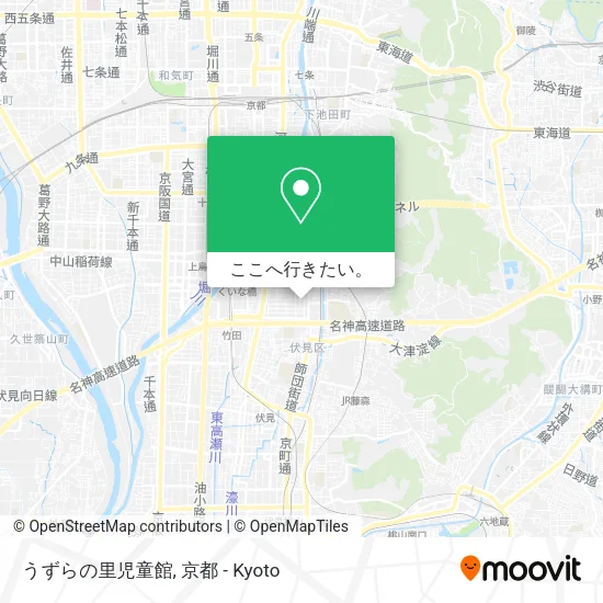 うずらの里児童館地図