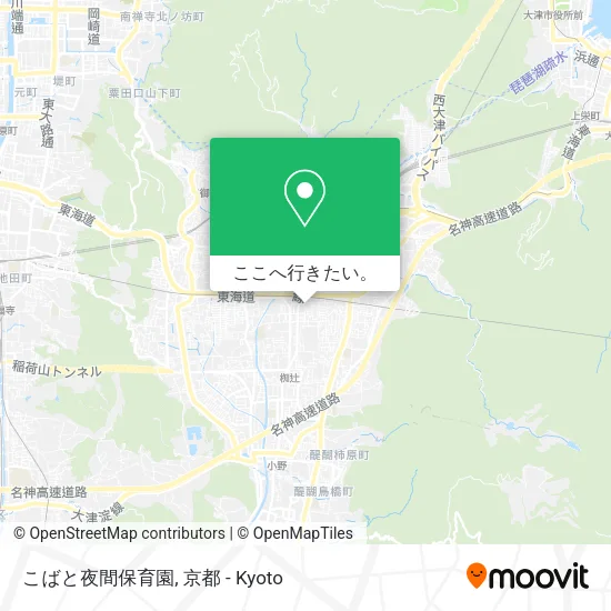 こばと夜間保育園地図