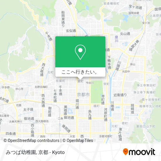 みつば幼稚園地図