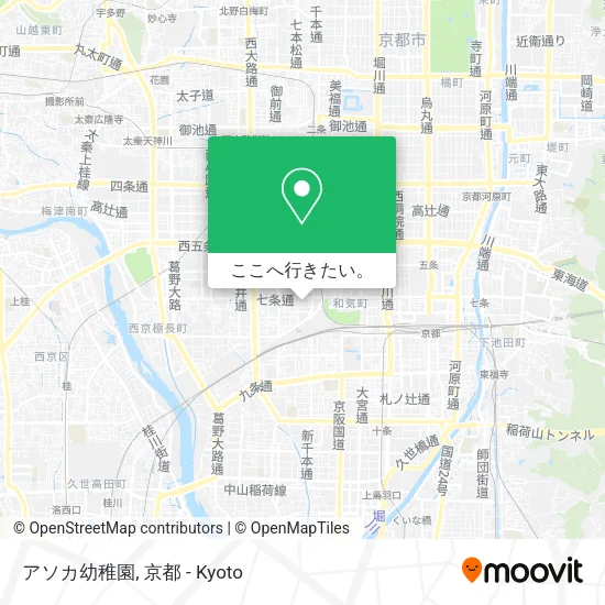 アソカ幼稚園地図