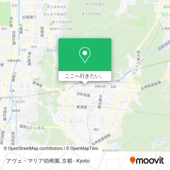 アヴェ・マリア幼稚園地図