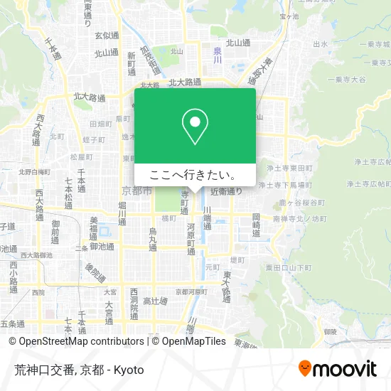 荒神口交番地図