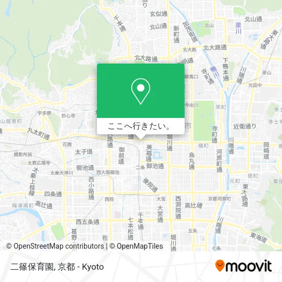 二篠保育園地図
