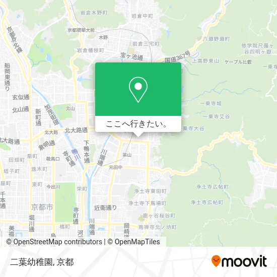 二葉幼稚園地図