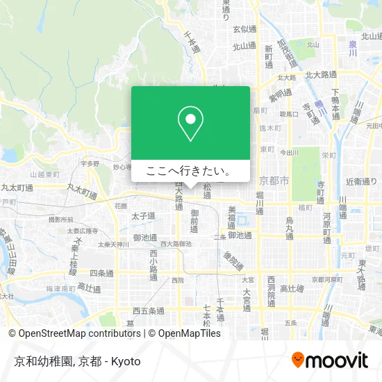 京和幼稚園地図