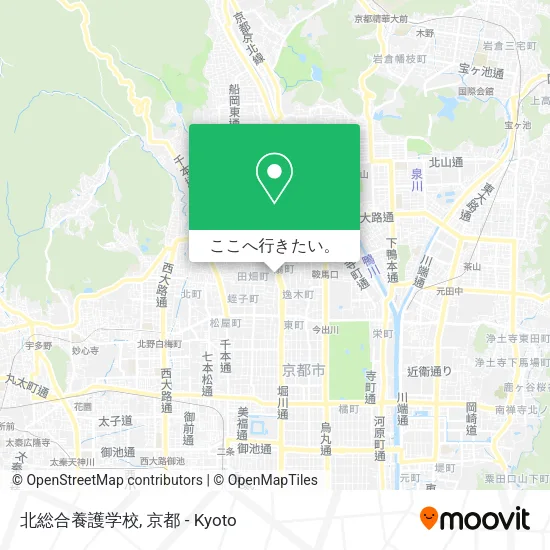 北総合養護学校地図
