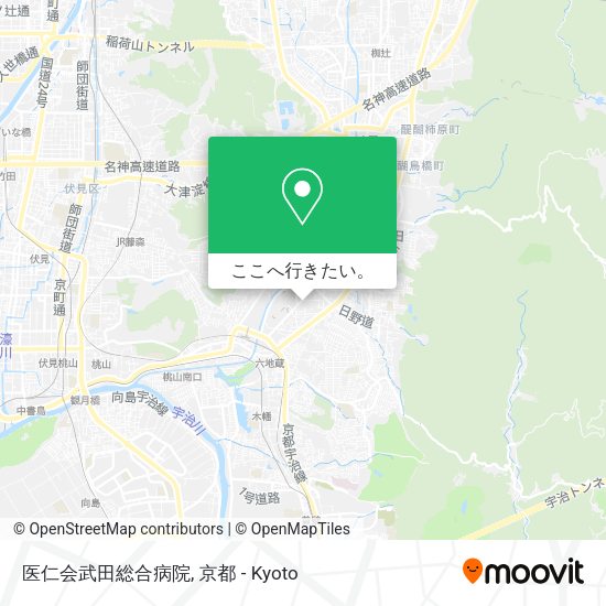 医仁会武田総合病院地図