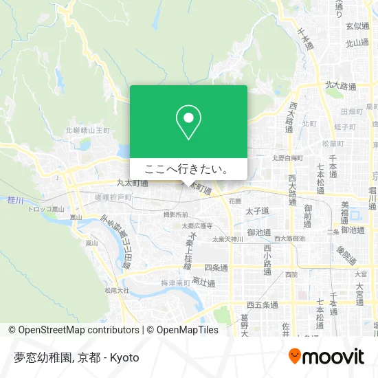 夢窓幼稚園地図