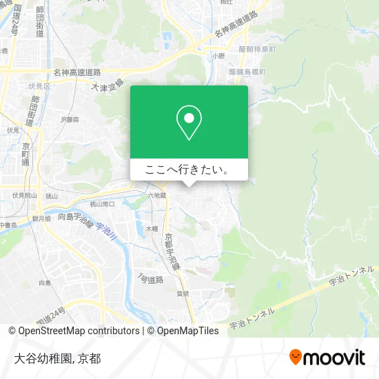 大谷幼稚園地図