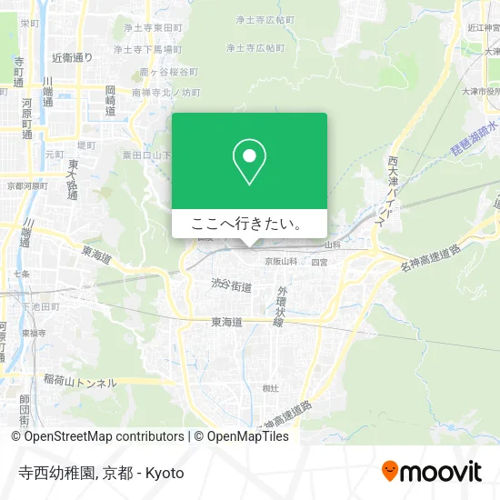 寺西幼稚園地図