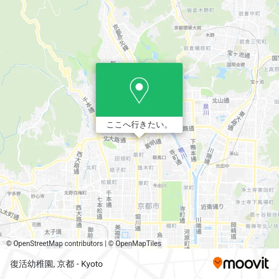復活幼稚園地図